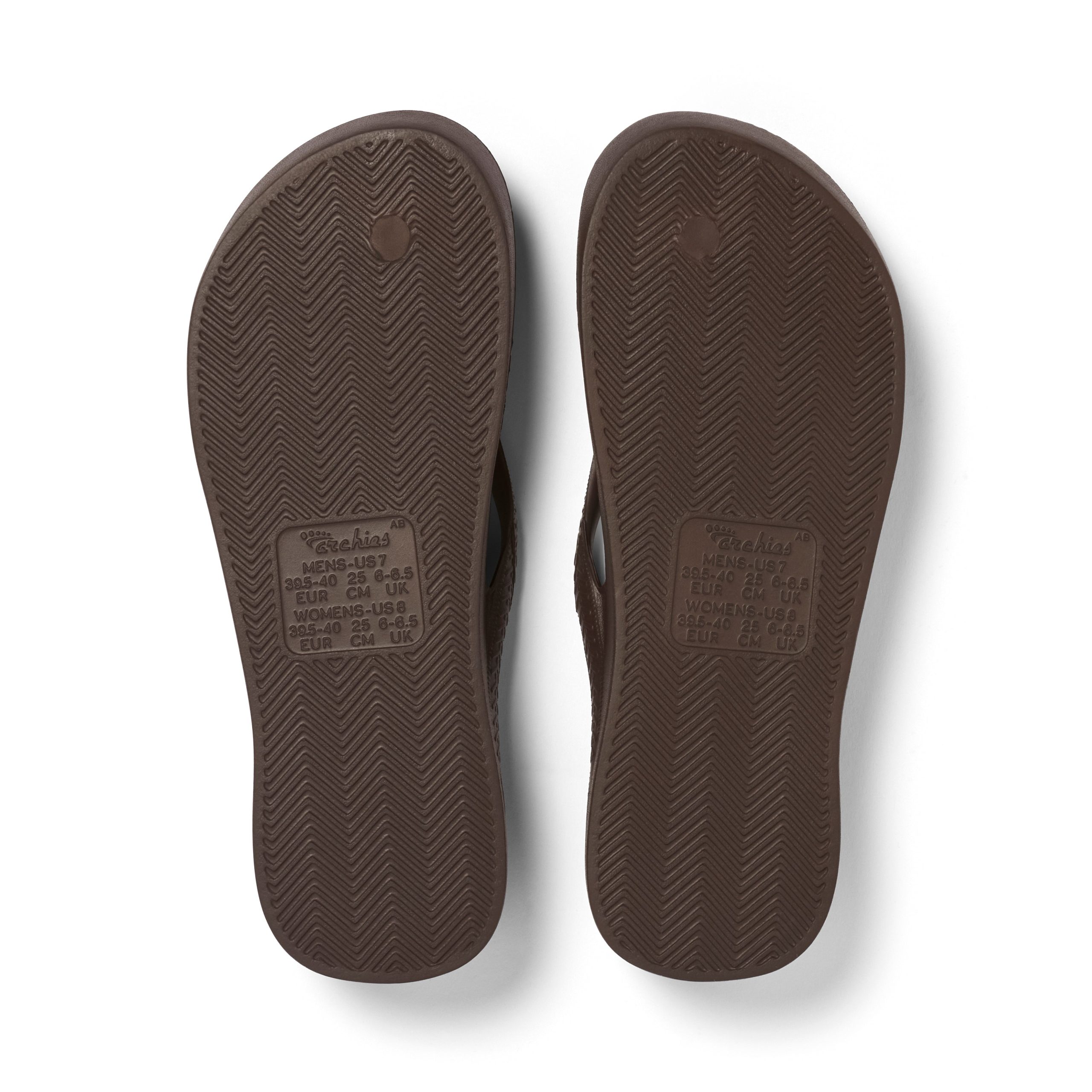 Arch Support Thongs - Classic - Brown - Image 14