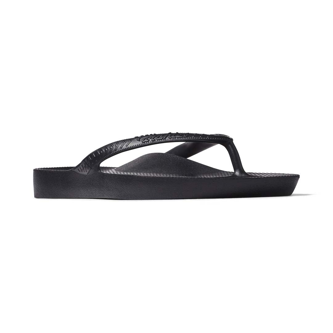 Arch Support Thongs - Classic - Black - Image 9