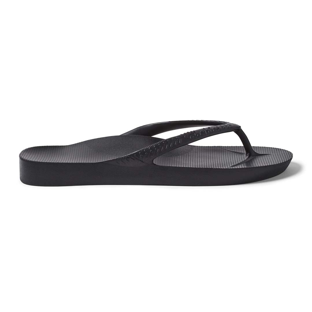 Arch Support Thongs - Classic - Black - Image 11