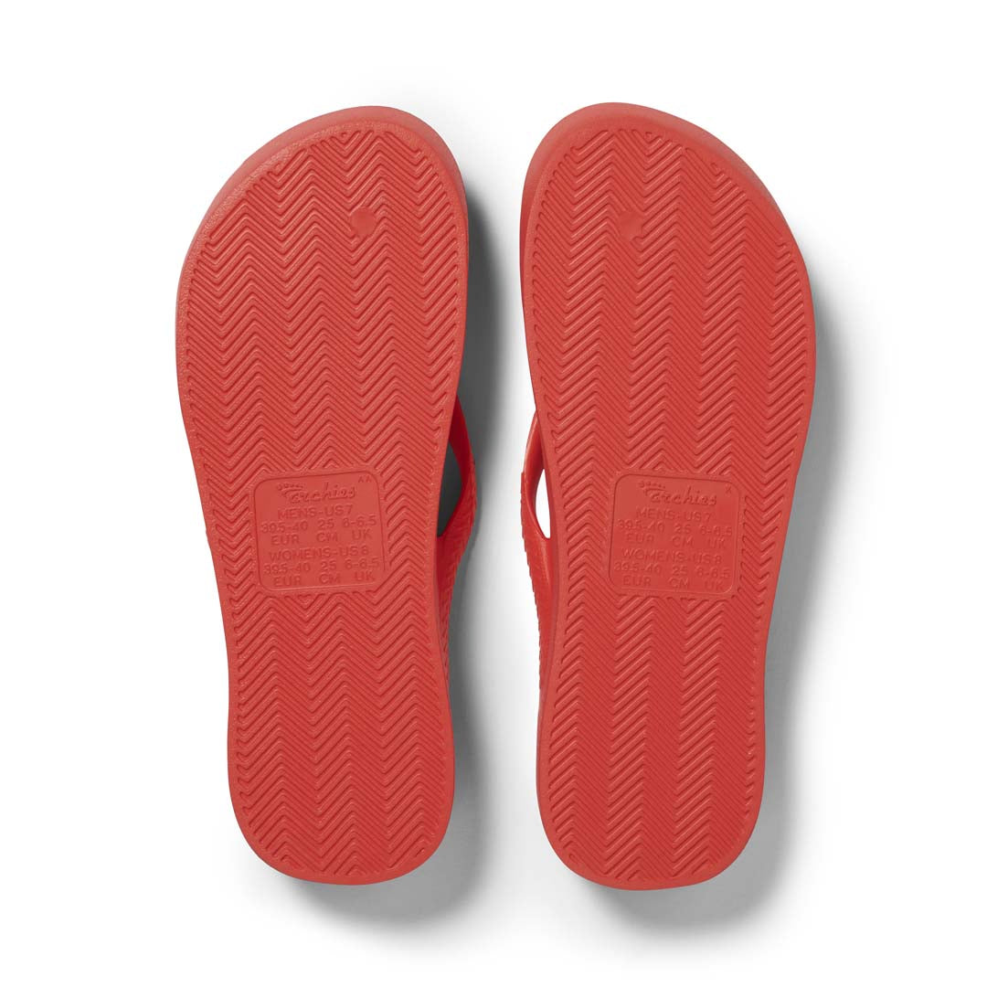 Arch Support Thongs - Classic - Coral - Image 16