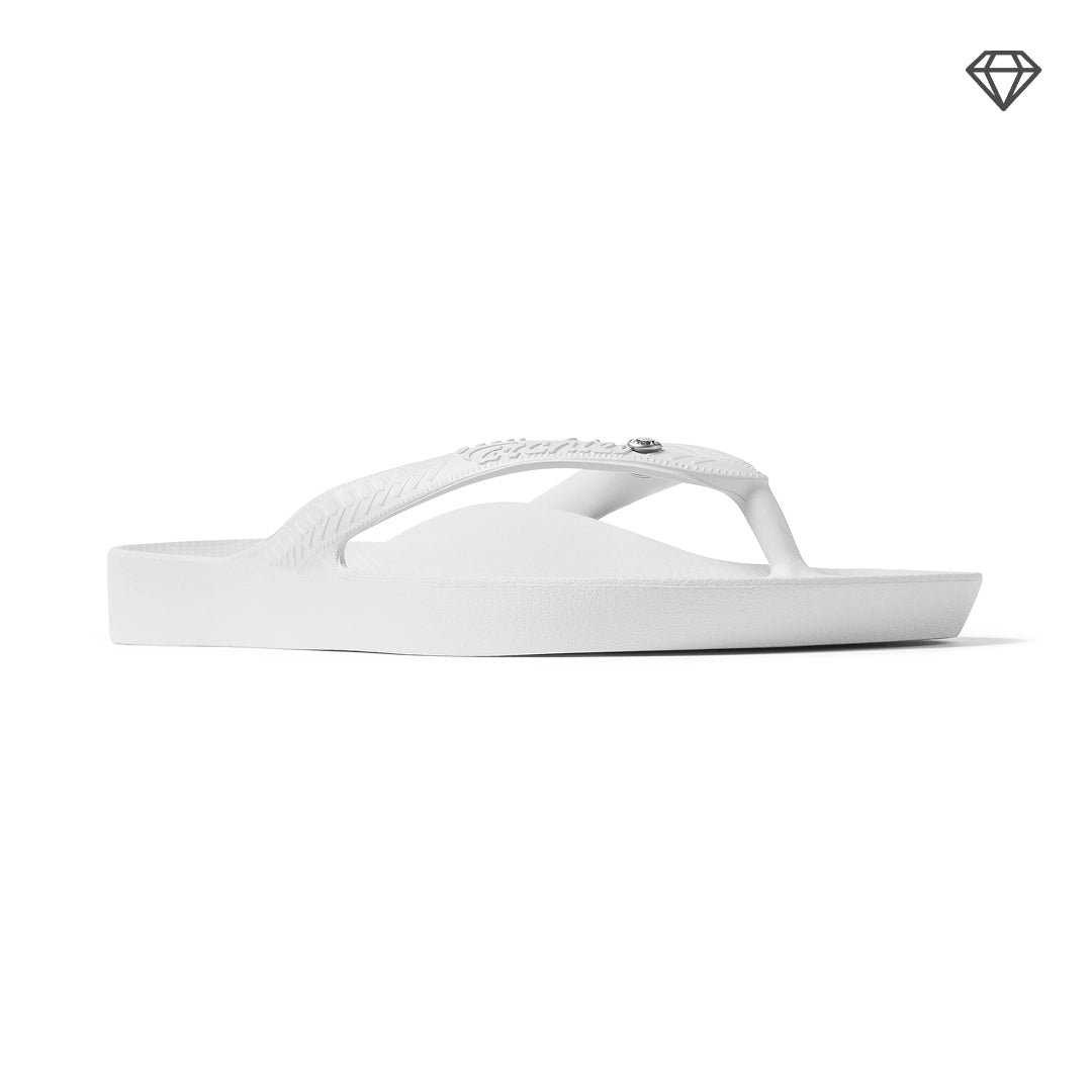 Arch Support Thongs - Classic - Crystal White - Image 9