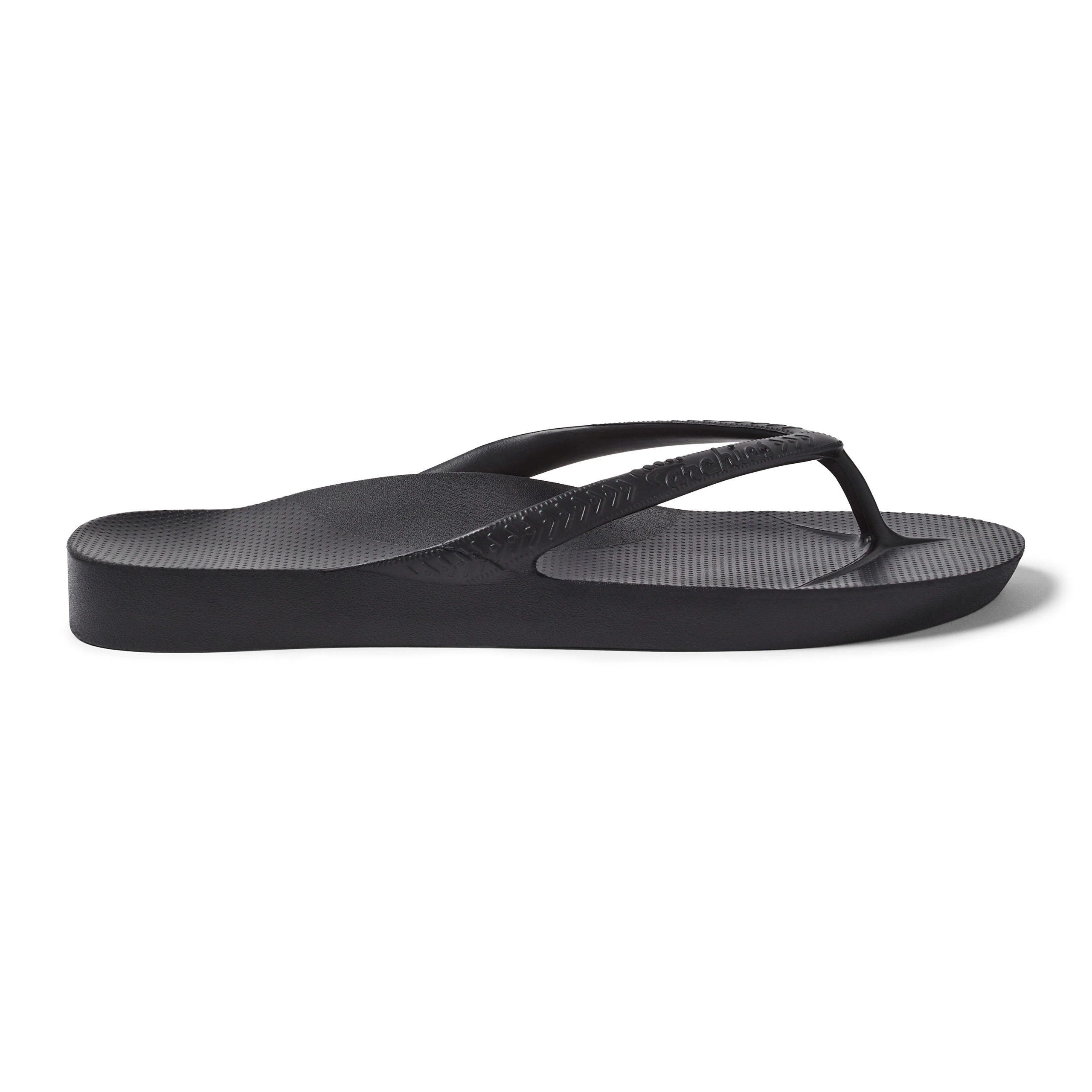 Kids - Arch Support Thongs - Black - Image 14